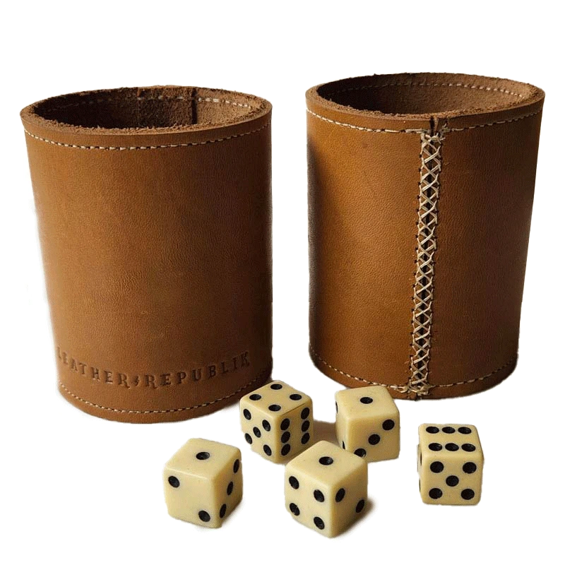 Vasos de Cuero para Cacho