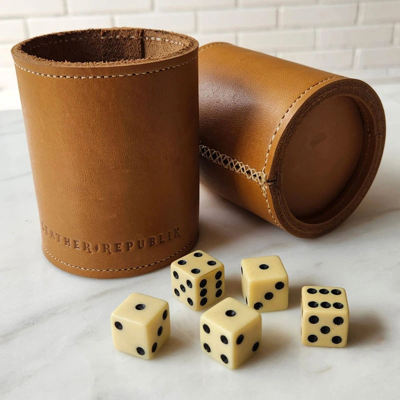 Vasos de Cuero para Cacho